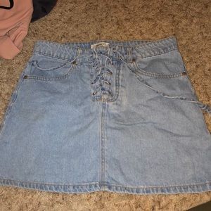 Jean skirt